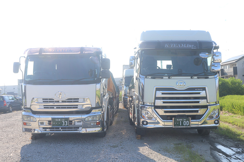 株式会社K TEAMの自社トラック